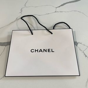 Chanel shopping bag (empty)